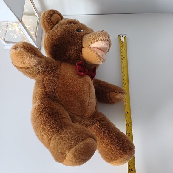 Vintage Collectible Triaminic Parkdale Novelty Plush Teddy Bear Mascot Toy 14'' - Picture 9 of 11